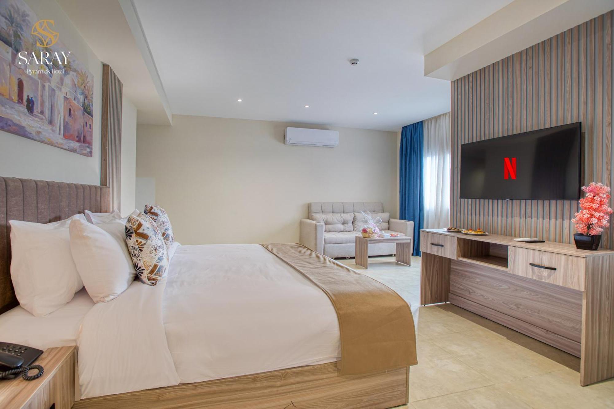 Saray Pyramids & Museum View Hotel Kafrat al Jabal ภายนอก รูปภาพ