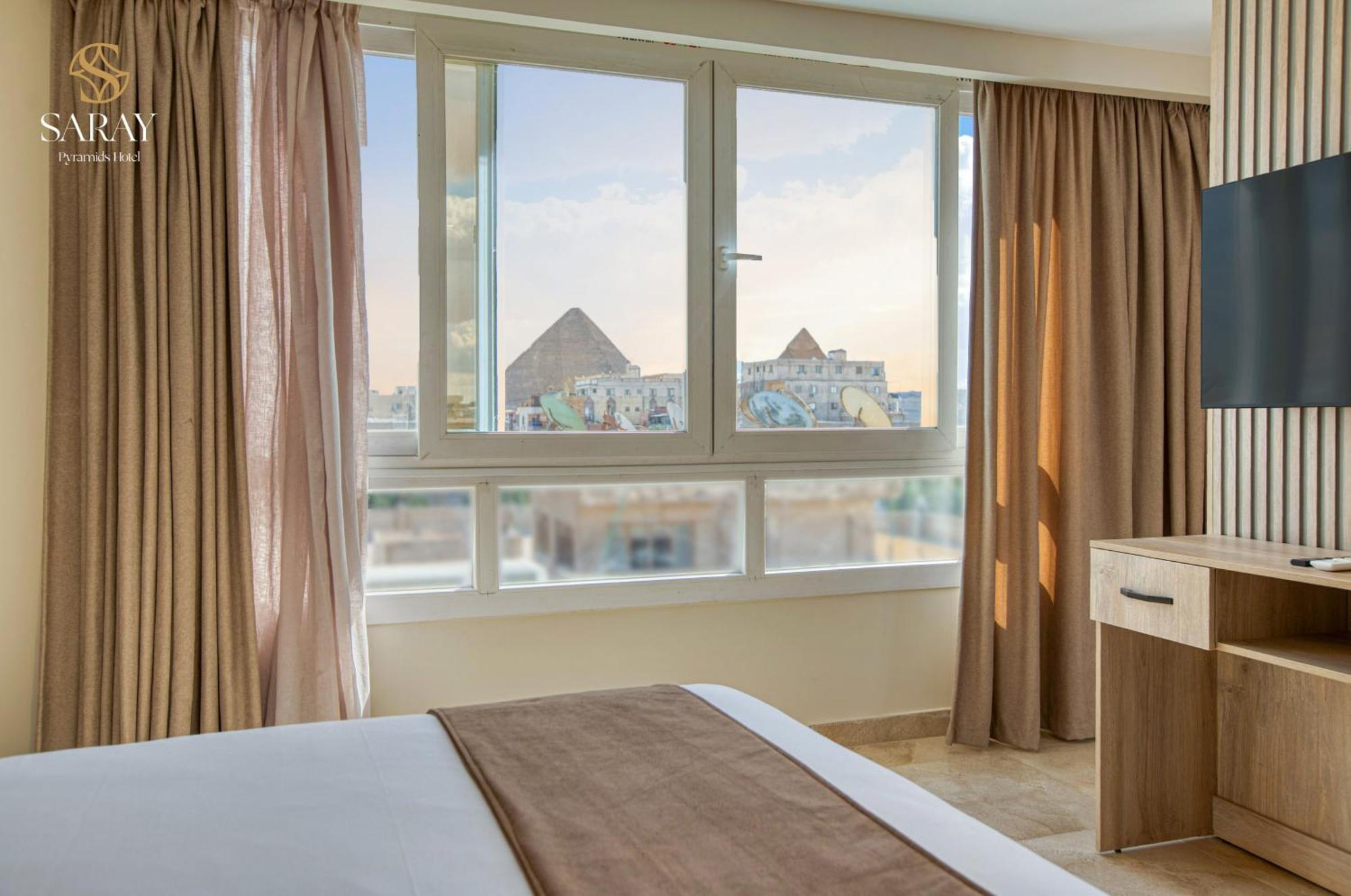 Saray Pyramids & Museum View Hotel Kafrat al Jabal ภายนอก รูปภาพ