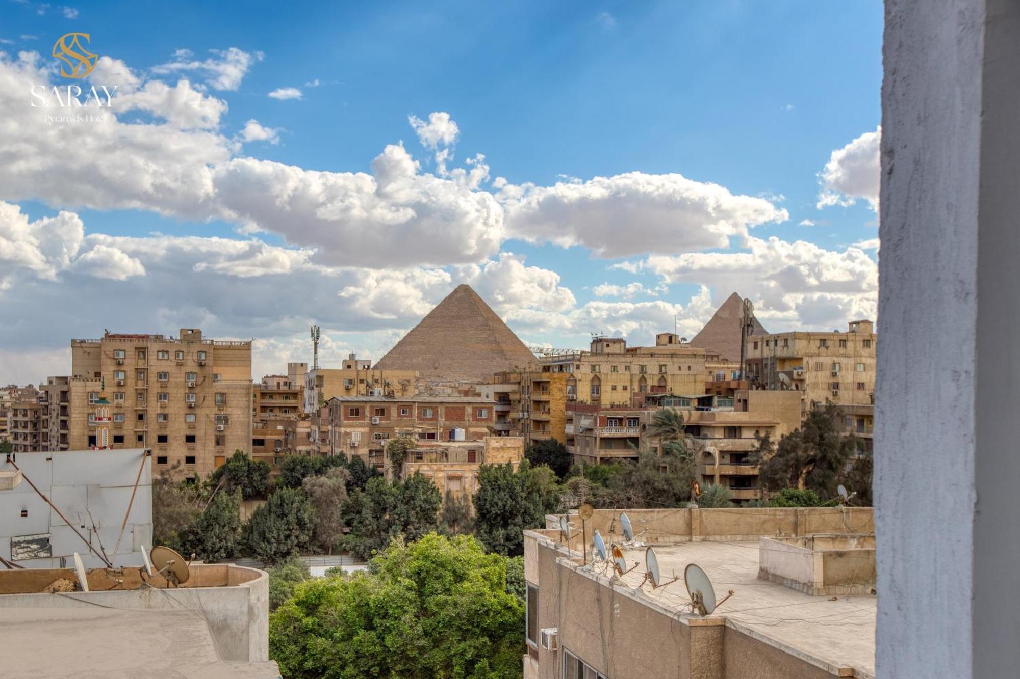 Saray Pyramids & Museum View Hotel Kafrat al Jabal ภายนอก รูปภาพ