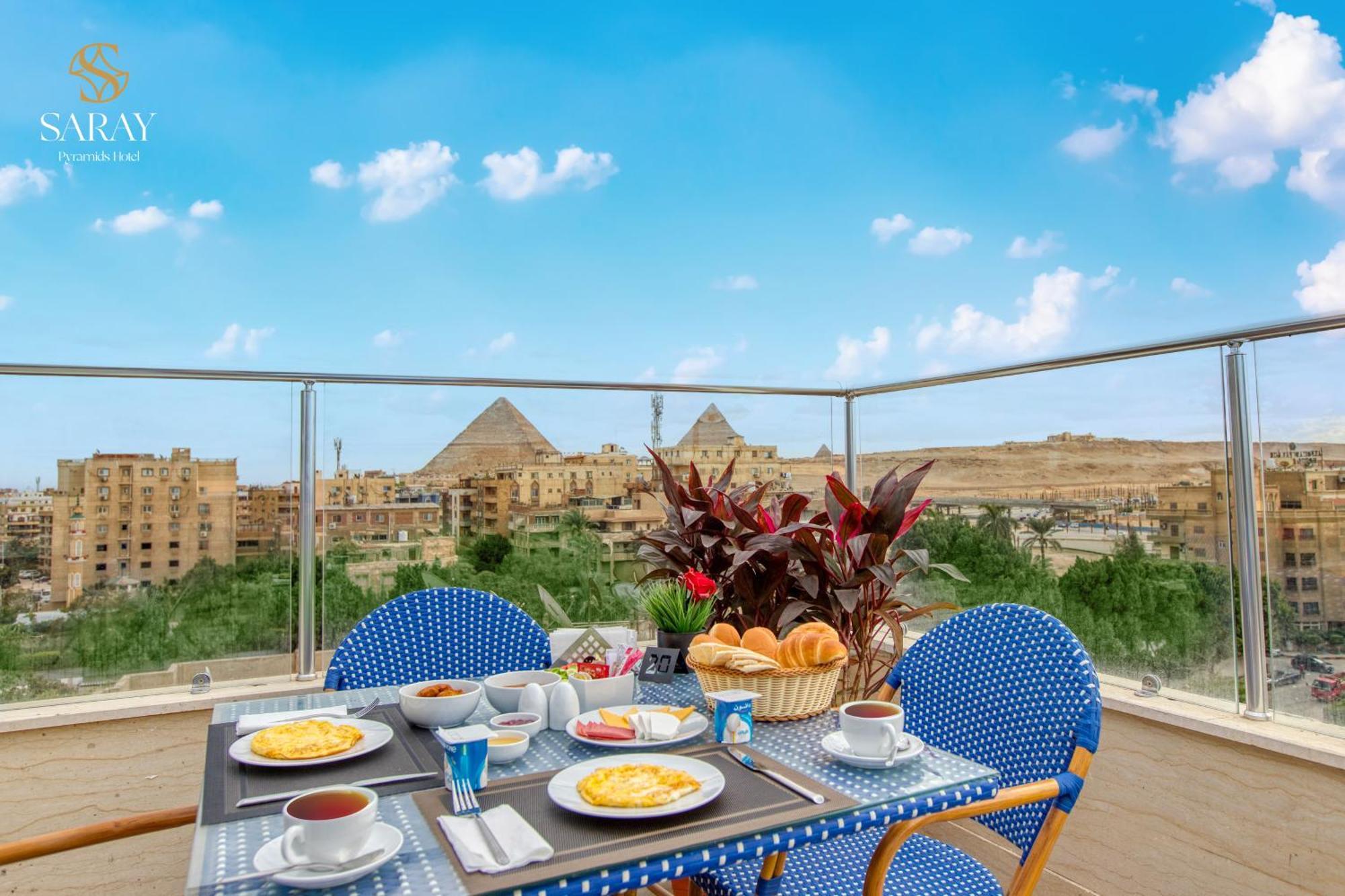 Saray Pyramids & Museum View Hotel Kafrat al Jabal ภายนอก รูปภาพ