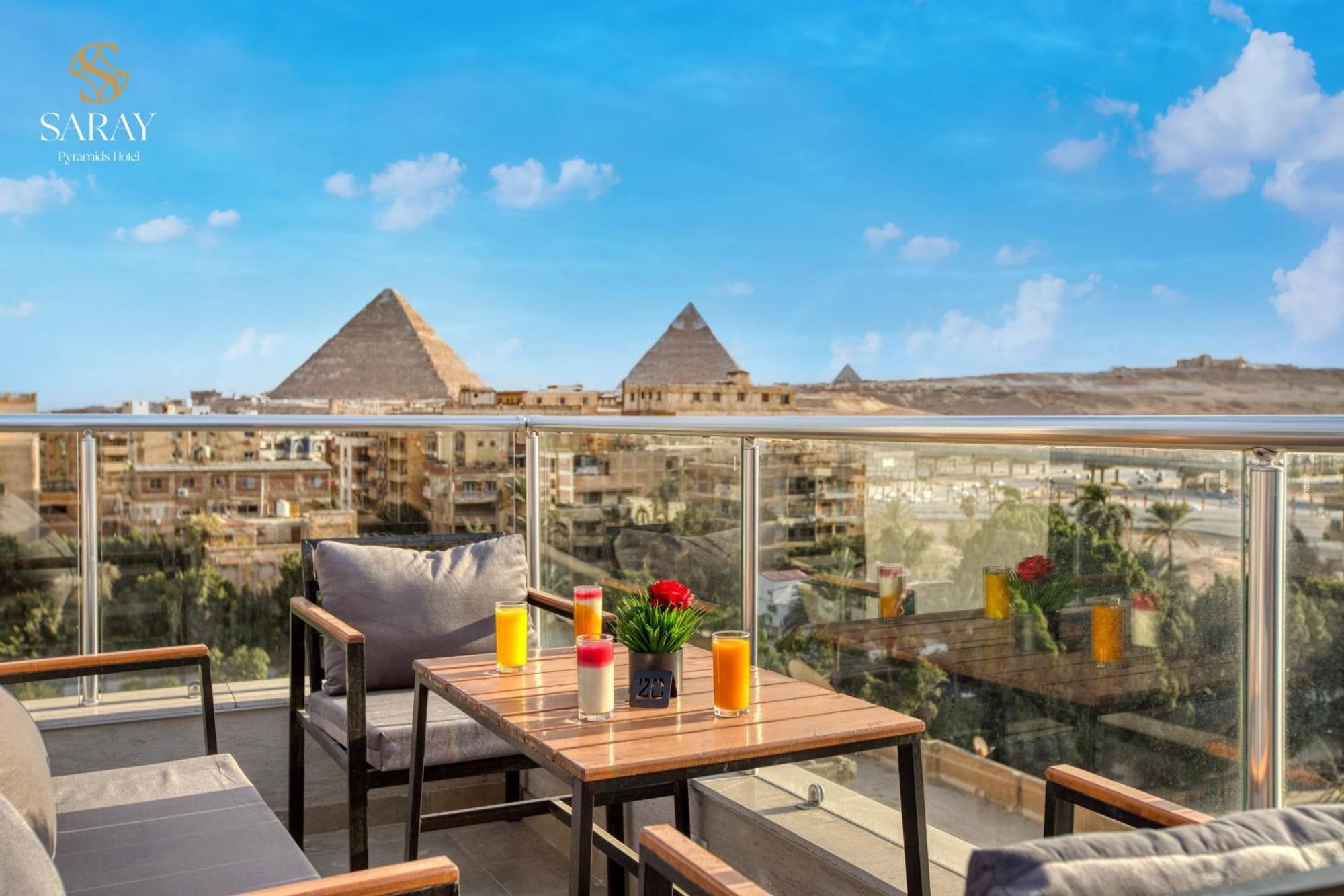 Saray Pyramids & Museum View Hotel Kafrat al Jabal ภายนอก รูปภาพ