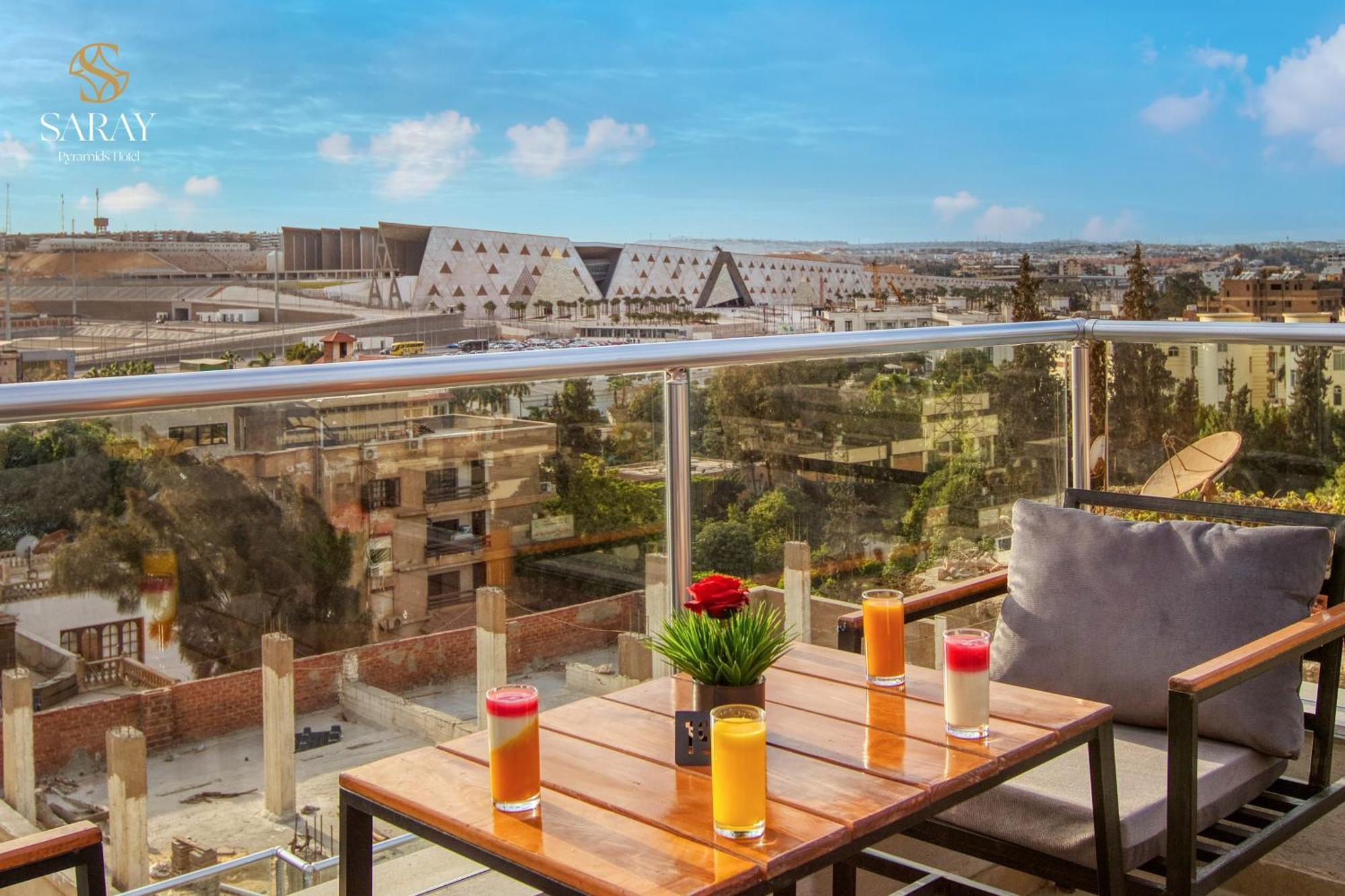 Saray Pyramids & Museum View Hotel Kafrat al Jabal ภายนอก รูปภาพ
