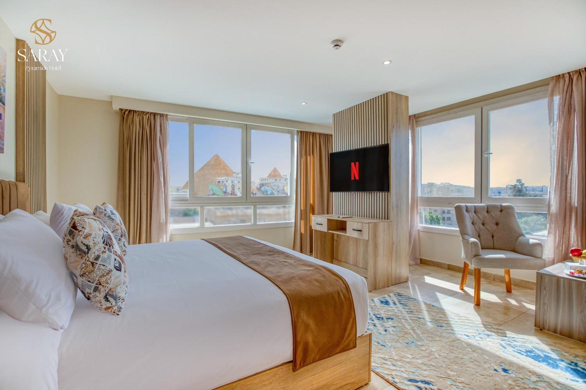 Saray Pyramids & Museum View Hotel Kafrat al Jabal ห้อง รูปภาพ